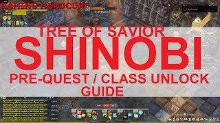 [ToS]Shinobi Pre-Quest Guide - Hidden Class Unlock Guide