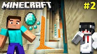 Minecraft Secret Cave Challenge: Can I Get Diamonds? (Part 2)