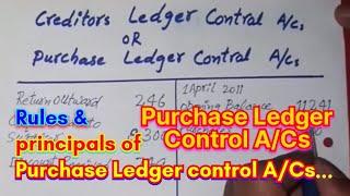 How to Prepare Purchase Ledger Control Account, Accounting Standards.