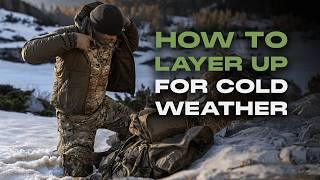 How to layer up for cold weather conditions with UF PRO