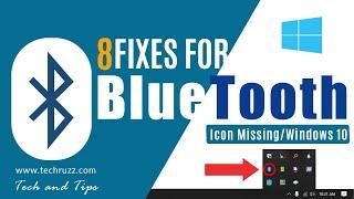 8 Fixes For Bluetooth Icon is Missing on Windows 10 PC or Laptop