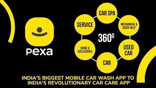 India's Biggest Mobile Car Wash App To India's Revolutionary Car Care App | Carclenx - PEXA | Pexa