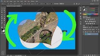 How to Rotate a Selection and Clean up Background in Photoshop