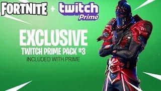 *NEW* How To Get Twitch Prime Pack #3 For FREE In Fortnite!