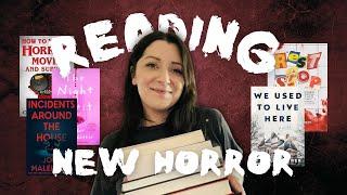 are they worth the hype?? | reading hyped new releases in Horror | 2024