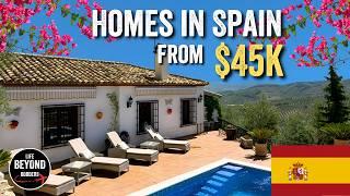 9 Affordable Homes in south of SPAIN Under €60K!