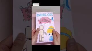 Roblox Disney Princess paperdoll blind bag! #diy #papercraft #craft #blindbag #asmr #papersquishy