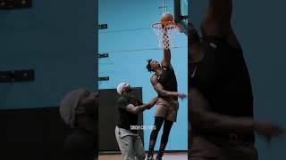 Hassan Whiteside is a Monster! Dunking everything #opengym #nba #openrun