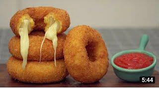 Mozzarella Onion Rings|WT studio |