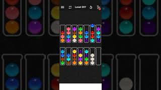 ball sort color puzzle game level 207 | ball sort color level 207