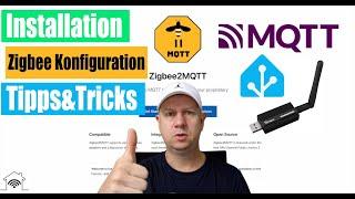 zigbee2mqtt + Mosquitto MQTT mit Sonoff Dongle Plus E in Home Assistant installieren und einrichten