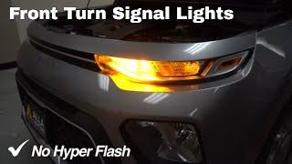 Change | Replace Kia Soul Front Turn Signal Lights bulb | CAN Bus LED