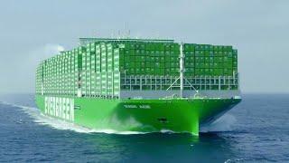 EVER ACE BIGGEST Container Ship In The World  #evergreen #everace #containership #msc #hapaglloyd