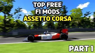 TOP FREE Formula 1 Mods for Assetto Corsa! - Part 1