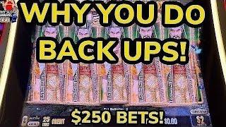 $250 BETS MASSIVE JACKPOTS!