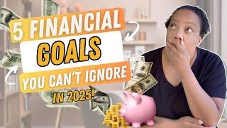 5 Financial Goals for the New Year (and Why They Matter) #budgeting #savingmoney