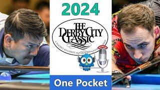 Joshua Filler vs Roland Garcia - One Pocket - 2024 Derby City Classic rd 1