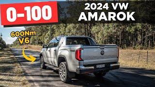 2024 Volkswagen Amarok V6 review: 0-100 & test drive