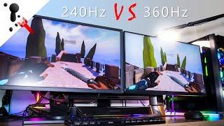 240Hz VS 360Hz by FPS Veteran feat. ASUS PG259QNR Monitor