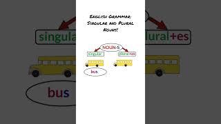 Singular and Plural Nouns - Basic English Grammar for Beginners! #english #grammar #ingles #英語