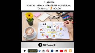 4 adımda Sosyal medya stratejisi oluşturma ''Ücretsiz'' 1. Bölüm - #Dijitalpazarlama #sosyalmedya