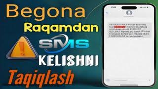 BEGONA RAQAMDAN SMS KELISHNI TAQIQLASH