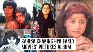 Sahiba's Sharing Her Early Movies' Pictures Album & Showing Us Her House's Terrace