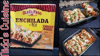 Old El Paso Enchilada Kit Recipe - Nida's Cuisine - Chicken Enchiladas Recipe