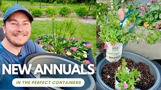 Planting New Proven Winners Annuals in Self-Watering Containers | The Southerner's Garden
