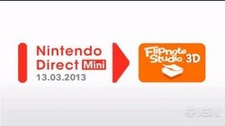 FlipNote Studio 3D (Nintendo Direct Mini)