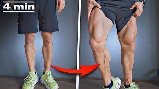 GET Shredded Legs in 4 Minutes at Home. (No GYM)