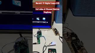 Merakit TV digital Sendiri Manfaatkan Panel LCD Bekas