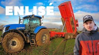 Je M'ENTERRE avec le NEWHOLLAND, FUMIER 2022 !