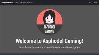 My Brand New Website - Asphodel Gaming!