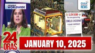 24 Oras Express: January 10, 2025 [HD]