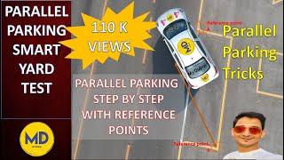 PARALLEL PARKING |SMART YARD TEST DUBAI | PARALLEL PARKING TIPS & TRICKS