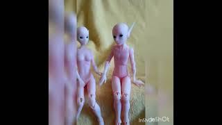 bjd dolls boy and girl elf's  / пара БЖД шарнирных кукол девочка и мальчик эльфы