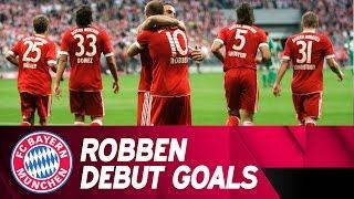 Arjen Robben Scores Brace on FC Bayern Debut!