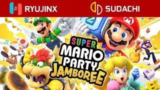 RYUJINX VS SUDACHI/YUZU - Super Mario Party Jamboree (4K 60FPS) | Visual & Performance Comparison