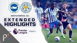 Brighton v. Leicester City | PREMIER LEAGUE HIGHLIGHTS | 4/12/2025 | NBC Sports