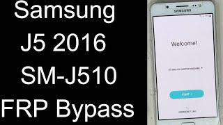 Samsung J510 Google Account Remove | Samsung J5 6 FRP Bypass Android 7.1.1 Without Pc