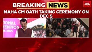 Maharashtra Chief Minister's Oath Taking Ceremony Set For 5th December, Maha BJP Chief Announces