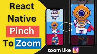 React Native Pinch To Zoom Image Like Instagram  | In Hindi | Engineer Codewala