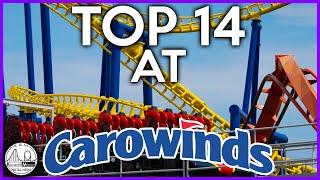 Top 14 Roller Coasters at Carowinds | 2022