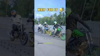 When Riders Meet Together #subscribe #youtube #motorcycle #bikelover #bike #stunt #funny #shorts