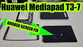 Huawei mediapad t3 teardown  #huawie  #mediapad  #tutorial  #screenreplacement #diy