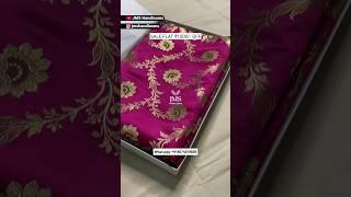 Satin Silk Banarasi Saree | Banarasi Saree | @JMSHandlooms #viral #shorts