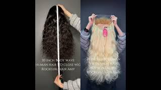 Rockgirl hair factory wholesale human hair lace wig