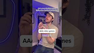 AAA game development vs. indie game development in 2025  #indiegames #gamingshorts #gaming