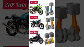 2 Cylinder Engine crank angle types #automobile #exhaustsound